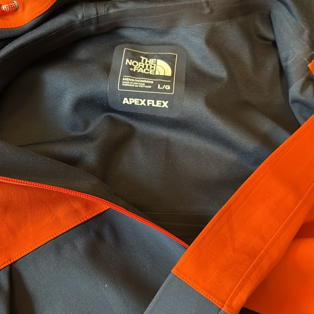 The North Face Orange and Black Performance Jacket - Picture 11 of 11